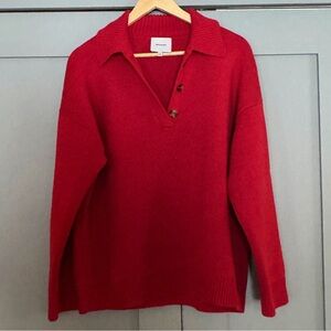 Reformation Brooklyn Polo Sweater